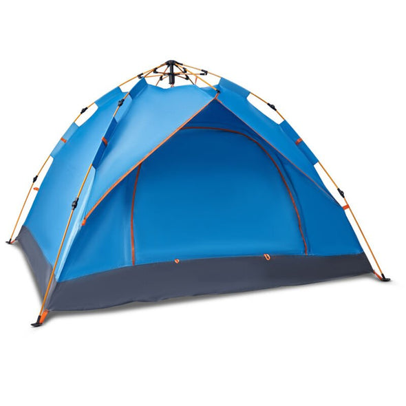 3 Person Automatic Pop Up Camping Tent With Waterproof and UV Protection - Aroflit