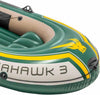 3 Person Inflatable Outdoor Water Boat Set with Oars and Hand Pump - Aroflit