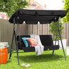 3 - Seat Patio Swing Canopy, Adjustable Canopy, Removable Cushions - Aroflit