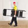 3 Step Stool Ladder with Handrails, 330 Lbs Capacity & Tool Bag - Aroflit