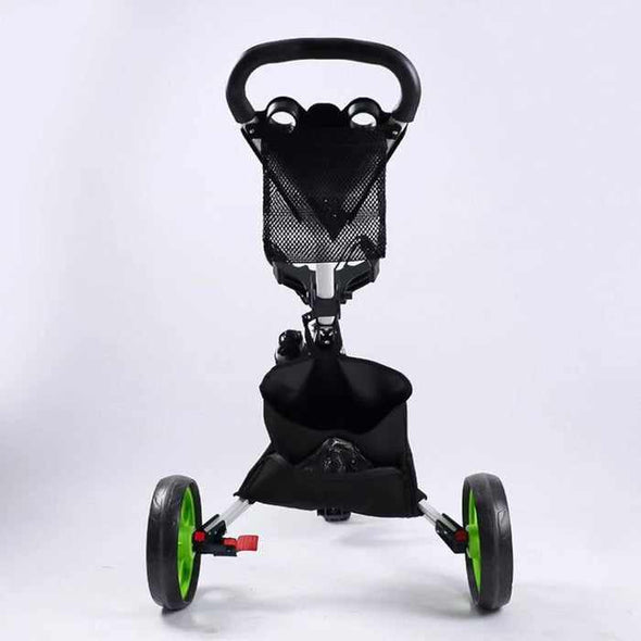 3 Wheel Golf Bag Push - Pull Walking Cart - Aroflit