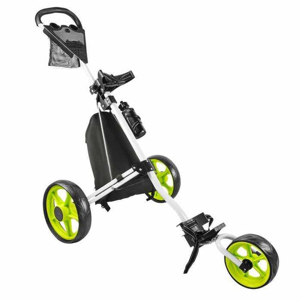 3 Wheel Golf Bag Push - Pull Walking Cart - Aroflit