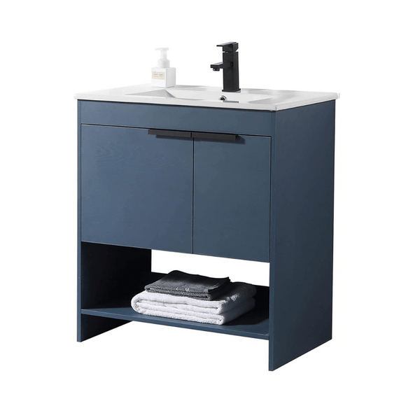 30" Bathroom Vanity With Sink - Aroflit