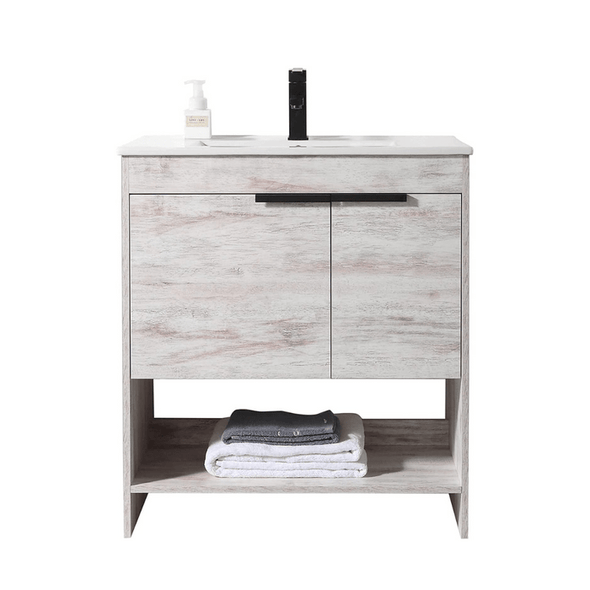 30" Bathroom Vanity With Sink - Aroflit