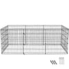 30 - Inch 8 - Panel Tall Dog Playpen with Rust - Resistant Coating & Door - Aroflit
