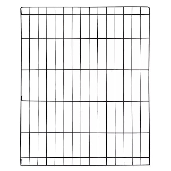 30 - Inch 8 - Panel Tall Dog Playpen with Rust - Resistant Coating & Door - Aroflit