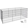 30 - Inch 8 - Panel Tall Dog Playpen with Rust - Resistant Coating & Door - Aroflit