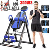 300 LBS Gravity Inversion Table Adjustable Lumbar, Foldable Design - Aroflit