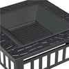 32" Multipurpose Outdoor Fire Pit, Fire Pit and Cooler Combo - Aroflit