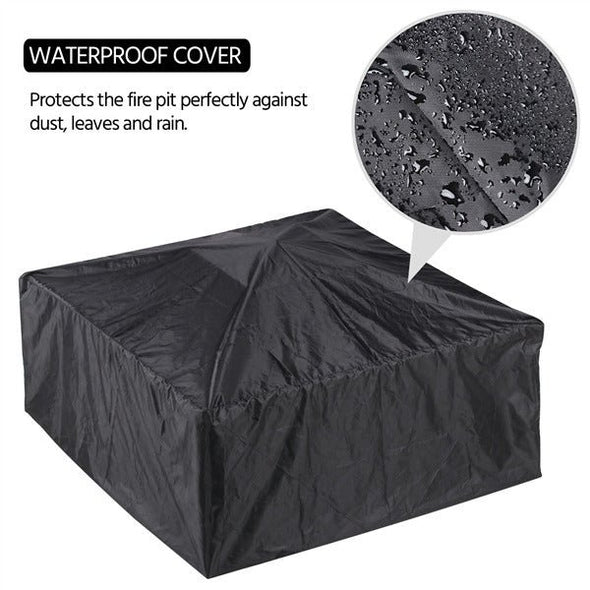 32" Multipurpose Outdoor Fire Pit, Fire Pit and Cooler Combo - Aroflit