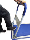 330 LBS Folding Hand Truck Dolly Cart with Wheels, Heavy Duty Design - Aroflit