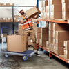 330 LBS Folding Hand Truck Dolly Cart with Wheels, Heavy Duty Design - Aroflit