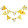 3.3M Two Layer Flag Banner with 12 Triangle Pennants - Aroflit