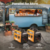 3500W Gas Powered Portable Inverter Generator - 58 dB Home Backup - Aroflit