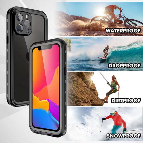 360° Cover For iPhone Full Waterproof Shockproof Case