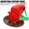 36V 1680W Double Wheel Electric Lawn Mower Cordless Grass Trimmer - Aroflit
