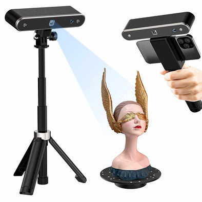 3D Scanner with Turntable and Power Bank