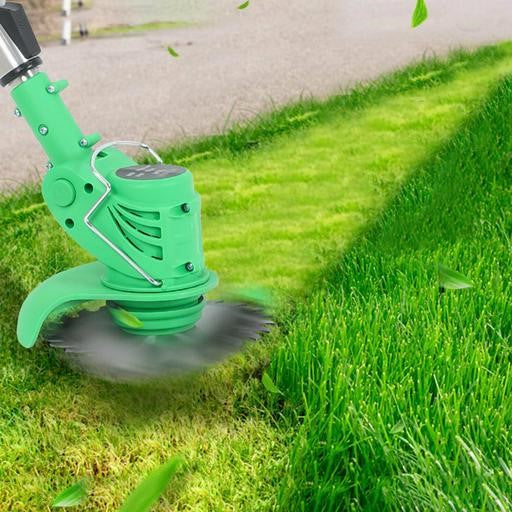 Powerful Cordless Weed Eater, Lightweight Electric Grass Trimmer