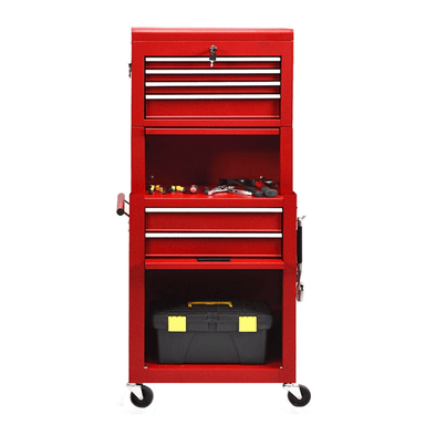 24'' Rolling Tool Chest with Drawers & Wheels – Heavy Duty Storage Cabinet