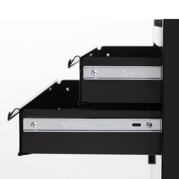 Large Capacity Rolling Tool Chest with Drawers, Stainless Toolbox