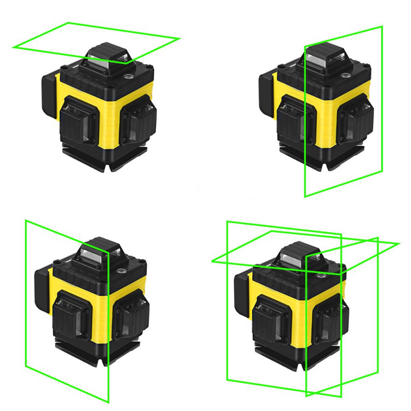 360 Degree Laser Leveler, Precision Line Tool,  Rechargeable Battery