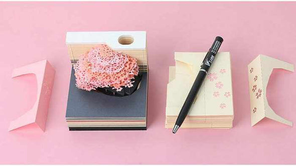 3D Sakura Temple Notepad - Aroflit