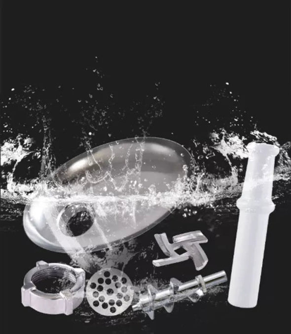 Powerful Tabletop Electric Meat Grinder with Sausage & Kubbe
