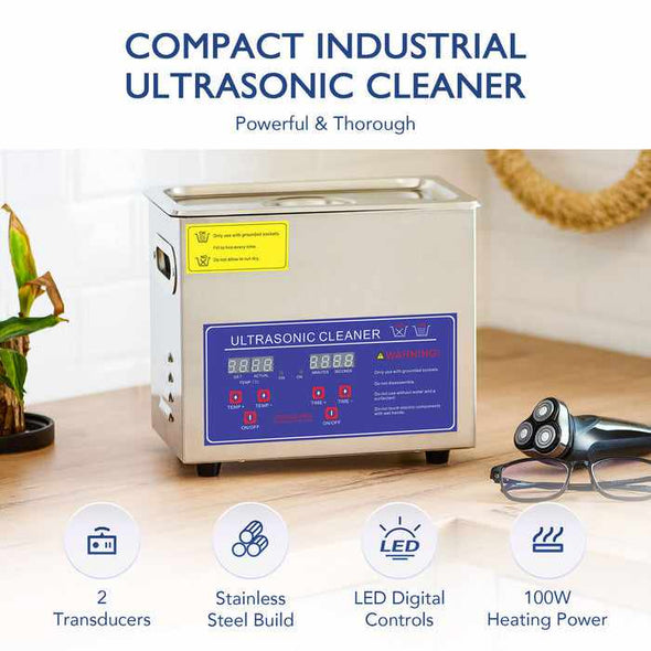 3L Ultrasonic Jewelry Cleaner Machine - Aroflit