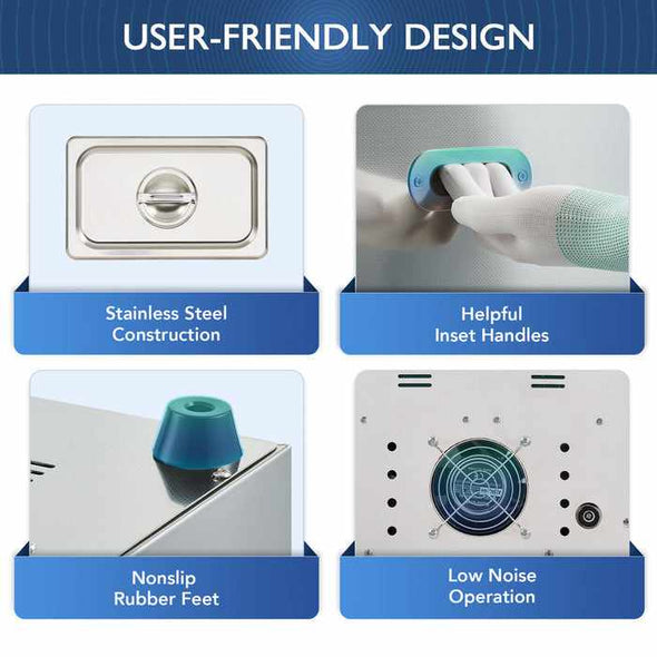 3L Ultrasonic Jewelry Cleaner Machine - Aroflit