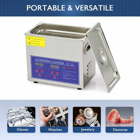 3L Ultrasonic Jewelry Cleaner Machine - Aroflit
