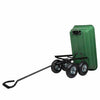 4 Wheeled Garden Wheelbarrow﻿ Lawn Carts-Aroflit