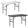 4 FT Lightweight Folding Table, Portable Dining Table - Aroflit
