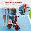 4 in 1 Kids Tricycle with Parent Push Handle - Aroflit