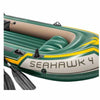 4 Person Inflatable Outdoor Water Boat Set with Oars and Hand Pump - Aroflit