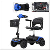 4 Wheel Electric Mobility Scooter, Electric Wheelchair , 120 kg Capacity - Aroflit