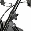4 Wheel Lightweight Rollator Walker With Seat - Aroflit