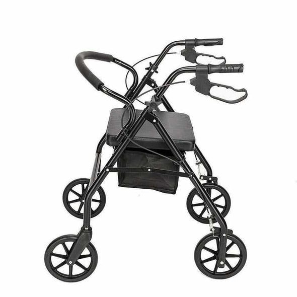 4 Wheel Lightweight Rollator Walker With Seat - Aroflit