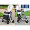 4 Wheel Rollator Walker With Seat - Aroflit