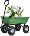 4 Wheeled Garden Wheelbarrow﻿ Lawn Carts - Aroflit
