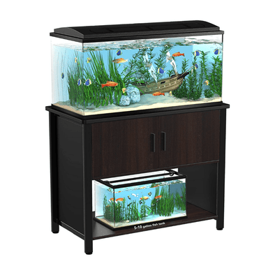 40 Gallon Aquarium Breeder Fish Tank Stand Tank - Aroflit