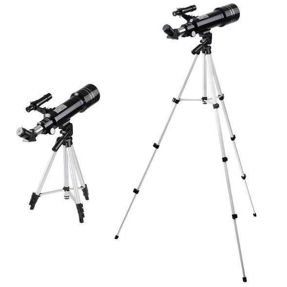 400/70mm Refractor Telescope, 66X Magnification, Tripod - Aroflit