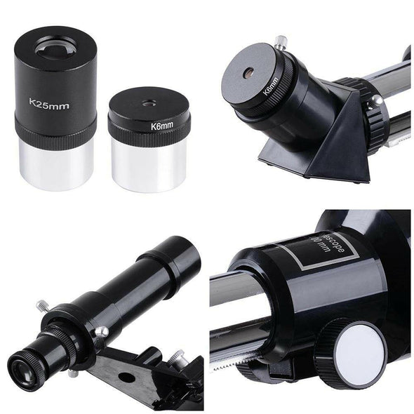 400/70mm Refractor Telescope, 66X Magnification, Tripod - Aroflit