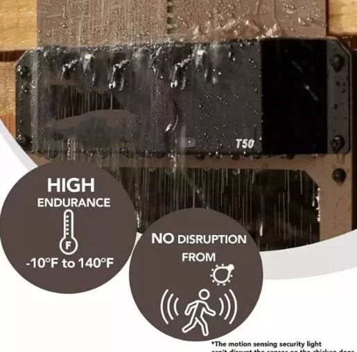 Automatic Chicken Coop Door with Light Sensing, Battery-Powered