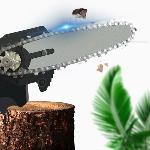 Rechargeable Mini Battery Powered Chainsaw, Quiet, Compact & Efficient