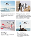 4K FPV Wifi RC Drone with UHD Camera, Foldable Quadcopter Drone - Aroflit