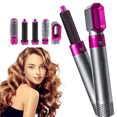 5 - in - 1 Hair Airflow Curler Dryer Brush, Electric Blow Dryer - Aroflit