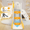 5 in 1 Toddler Slide & Freestanding Kids Playground with Climber, Hoop - Aroflit