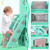 5 - in - 1 Toddler Slide & Swing Set, Indoor & Outdoor Playground Playset - Aroflit