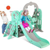 5 - in - 1 Toddler Slide & Swing Set, Indoor & Outdoor Playground Playset - Aroflit