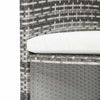 5 Piece Outdoor Wicker Furniture & Cushioned Chair Set - Aroflit